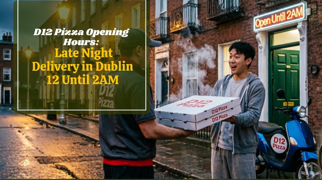 D12 pizza opening hours Dublin